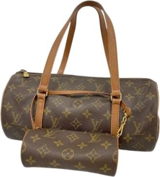 Louis Vuitton Pre-owned Handbags, female, Brown, Size: ONE SIZE Pre-owned Vintage Handbag