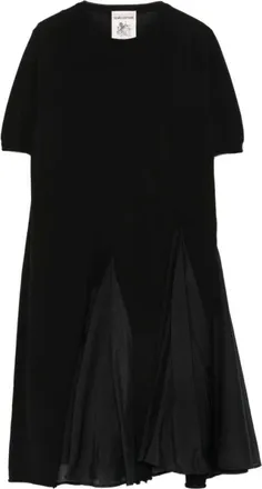 Semicouture Mujer, Vestidos, Negro, Talla: L