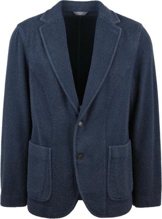 Circolo 1901 Blazer Stondato - Heren - Blazers - Blauw - XL - Wol - Jassen