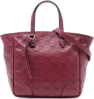Gucci Borsa a tracolla Guccissima Bree piccola 2016-2025 - Rosso