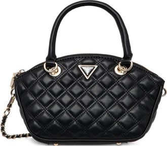 Guess Co Borsa a spalla in pelle trapuntata - Nero