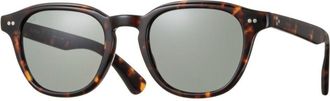 Eyevan 7285 Shelton-E Sun TORT Mens Sunglasses Tortoiseshell Size 49