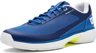 Wilson Rush Lite 5 Mens Cross Training Shoes Deja Vu Blue/White/Safety Yellow : 11.5 D - Medium, Textile