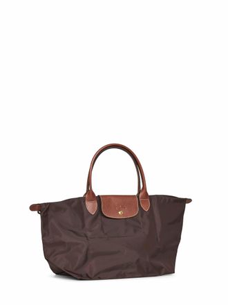Longchamp Womens Handbag Le Pliage Original L Mocha Brown Polyamide Handbags Hand Bags