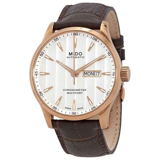Mido Multifort Automatic White Dial Mens Watch M0384313603100