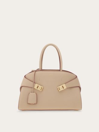 Ferragamo Donna Borsa a mano Hug (M) Beige