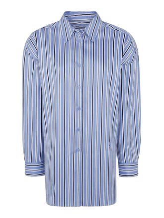 Frankie Shop Oana Cotton Padded Shirt