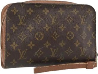 Louis Vuitton Pre-owned Orsay Clutch - - Pre-owned - Donna - Marrone - ONE SIZE