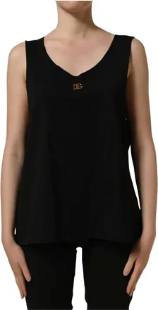 Dolce & Gabbana Donna, Top, Nero, S, new