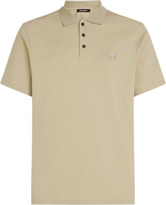 Karl Lagerfeld Ikon polo shirt - Neutrals