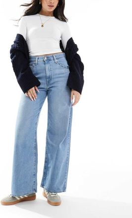 Levi's Jeans ampi stretti in vita blu chiaro