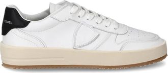 Philippe Model Mooie Low-Top Sneakers - Dames - Sneakers - Wit - 36 EU - Katoen - Schoenen