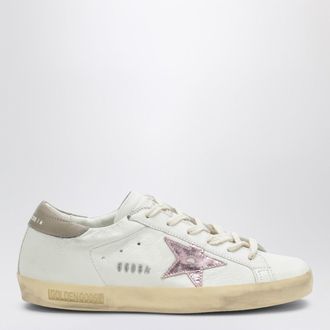 Golden Goose White/grey/pink Super-Star trainer