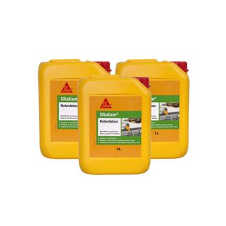Sika Sika - Juego De 3 Retardadores De Hormig&oacute;n Cem Retardador - 5l