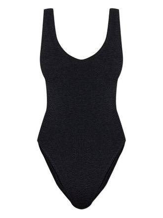 Bond-Eye V-neck swimsuit - women - Recycled Nylon/Nylon/Lycra - One Size - Black