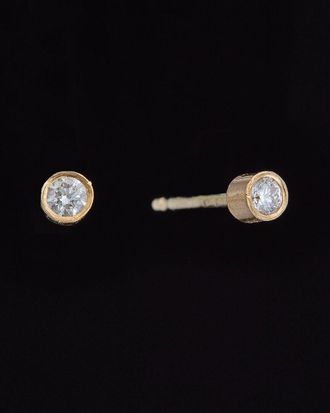 Italian Gold, Inc 14K Italian Gold 0.15 Ct. Tw. Diamond Studs