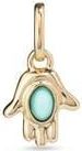 UNOde50 18K Gold-Plated Charm in the Shape of a Hand at Nordstrom