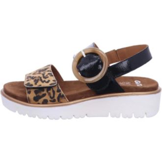 Ara Schoenen, Dames, Bruin, 38 EU, Sandalen met bandjes voor dames in effen kleur