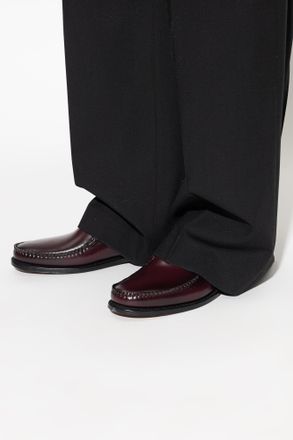 G.H. Bass & Co. Weejuns Cobra Venetian Loafers, Mens, Burgundy