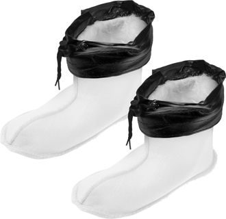 Yarnow Warm Thermal Rain Boot Liners Fleece Socks Thick Mens Waterproof Boot Linings Cold Weather Insulated Liners for Winter Outdoor Use Size 41 (16-19cm Sh