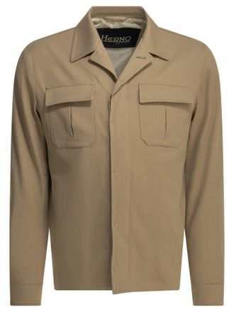 Herno Overshirt-Jacke aus Baumwolle
