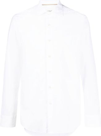 Tintoria Mattei long-sleeved cotton shirt - men - Cotton - 42 - White