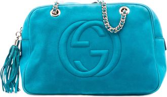 Gucci Gekregen Nubuck Soho Chain Schoudertas