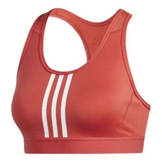 adidas (WMNS) adidas Dont Rest 3-Stripes Bra Red White Asia Sizing FL2054