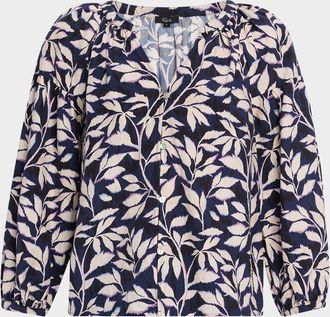 Rails Vasia Button-Front Blouse