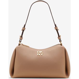 DKNY Remy Top-Zip Shoulder in Cappucino at Nordstrom