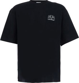 Off-white Black Crew Neck T-Shirt