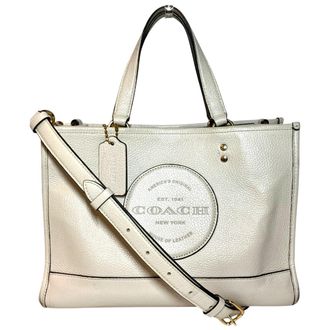 Coach Dempsey Carryall Leather Handbag
