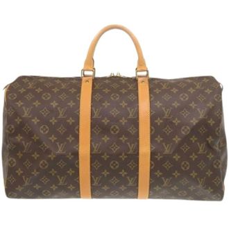 Louis Vuitton Pre-owned Boston Bag - unisex - Louis Vuitton Vintage - Vintage Weekend Bags - Brown - ONE SIZE - Pre-owned