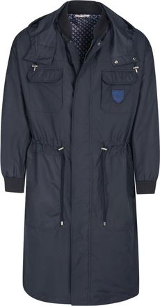 Pal Zileri Jassen - Heren - Mantels - Blauw - Maat: L Leer