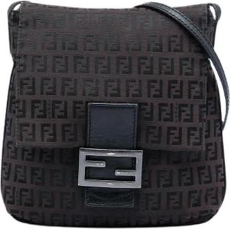 Fendi Borsa a tracolla in tela Pre-owned - - Pre-owned - Donna - Marrone - ONE SIZE