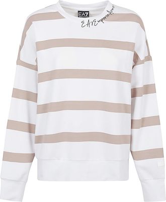 Emporio Armani Cotton Crewneck Sweatshirt
