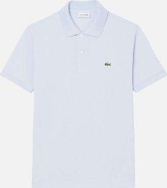 Lacoste Mens Lacoste L1212 Classic Fit Polo - Blue - Size: 38