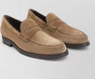 Tod's leather loafers