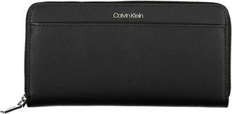 Calvin Klein Zwarte Damesportemonnee met RFID-bescherming - Dames - Portefeuilles - Zwart - ONE Size - Accessoires