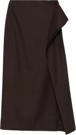 S&eacute;fr Dames, Rokken, Bruin, Maat: XS Wol