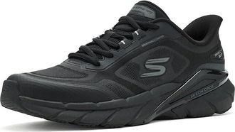 Skechers Skech Cage Hands Free Slip-In Mens Shoes Black/Black : 11.5 D - Medium, Textile