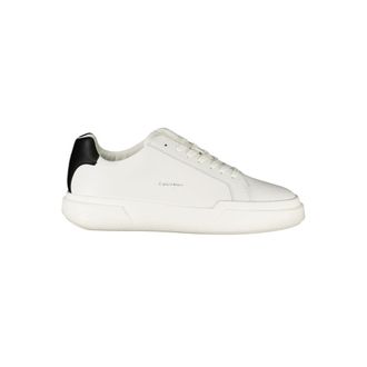Calvin Klein Bianco Leather Men Mens Sneaker