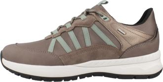 Geox Stijlvolle Sneakers voor dagelijks gebruik - Dames - Sneakers - Bruin - 40 EU - Schoenen