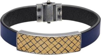 Bottega Veneta Starry Leather Bracelet