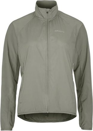 Craft Core Essence Wind Jacket Laufjacke f&uuml;r Damen | grau/oliv