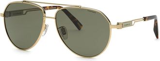 Chopard Zonnebril Schg 63 8Fep - Heren - Zonnebrillen - Geel - 62 MM - Accessoires