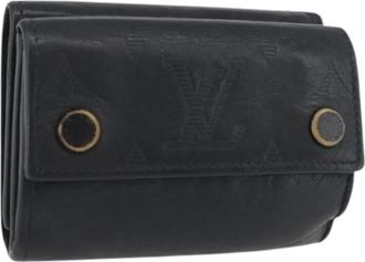 Louis Vuitton Pre-owned Wallets, female, Black, Size: ONE SIZE Pre-owned Discovery Compact Wallet