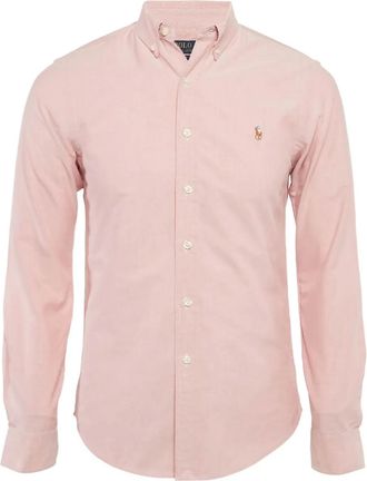 Ralph Lauren Camicia in cotone con ricamo - Rosa