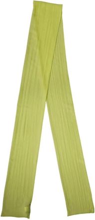 Dolce & Gabbana Silky Scarves, female, Green, Size: ONE SIZE Silk Sash Foulard Stole