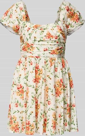 Forever New Cocktailkleid mit Karree-Ausschnitt Modell Jules in Weiss, Gr&ouml;&szlig;e 34